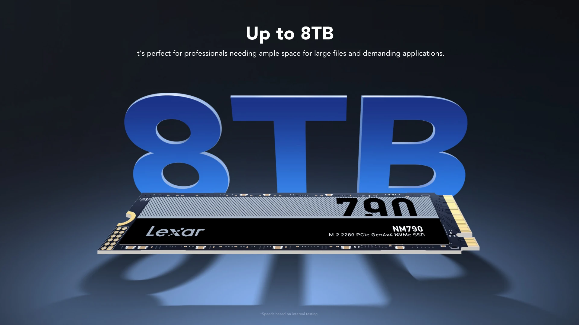 Lexar NM790 M.2 2280 PCIe Gen 4x4 NVMe SSD