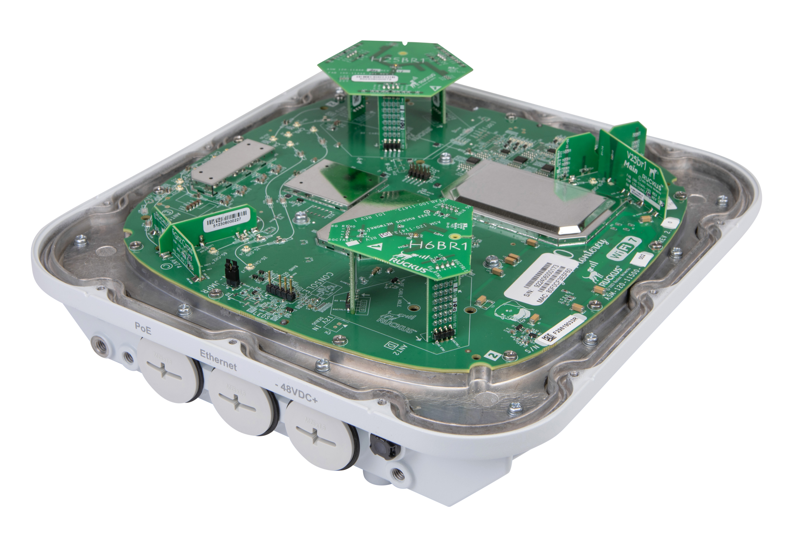 RUCKUS T670 Unleashed Tri-Band Wi-Fi 7 (802.11be) 2x2 BeamFlex+ Outdoor Wireless Access Point (9U1-T670-XX01) - Image 2