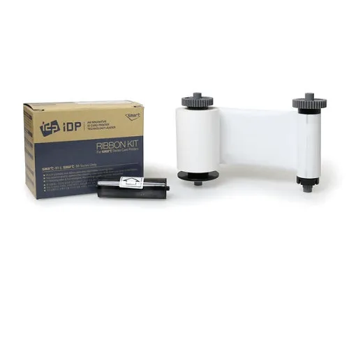 S51 White Monochrome Ribbon K (prints 1200 cards )