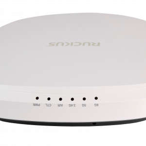 RUCKUS R560 Wi-Fi 6E Tri-Band Wireless Access Point Tri-Radio 2x2:2 Streams Multi-Gigabit Ethernet OFDMA MU-MIMO BeamFlex+ 5GbE PoE In USB 2.0 802.3bt PoE Support Wireless Access Point