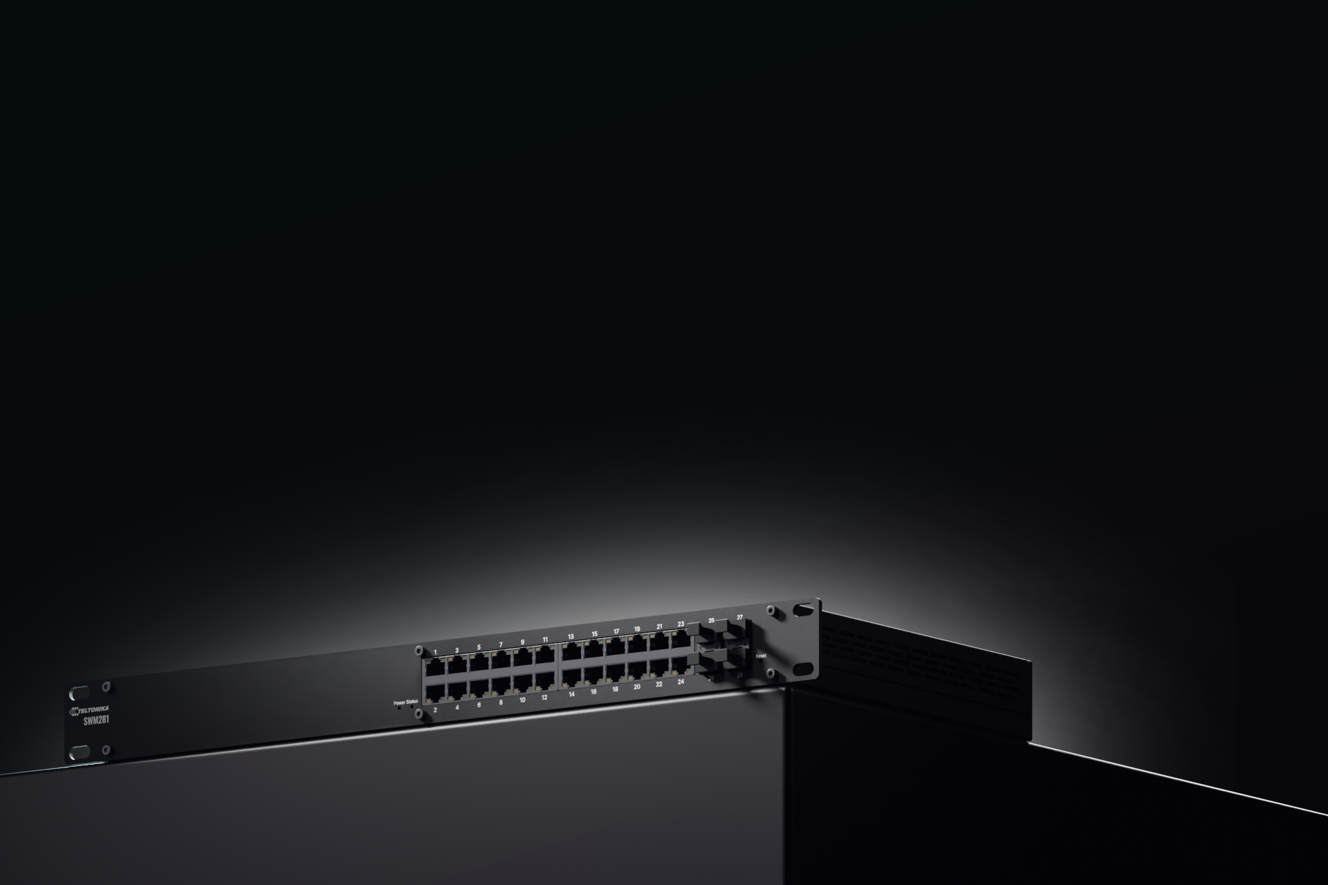Teltonika SWM281 Managed 24-Port Gigabit Switch