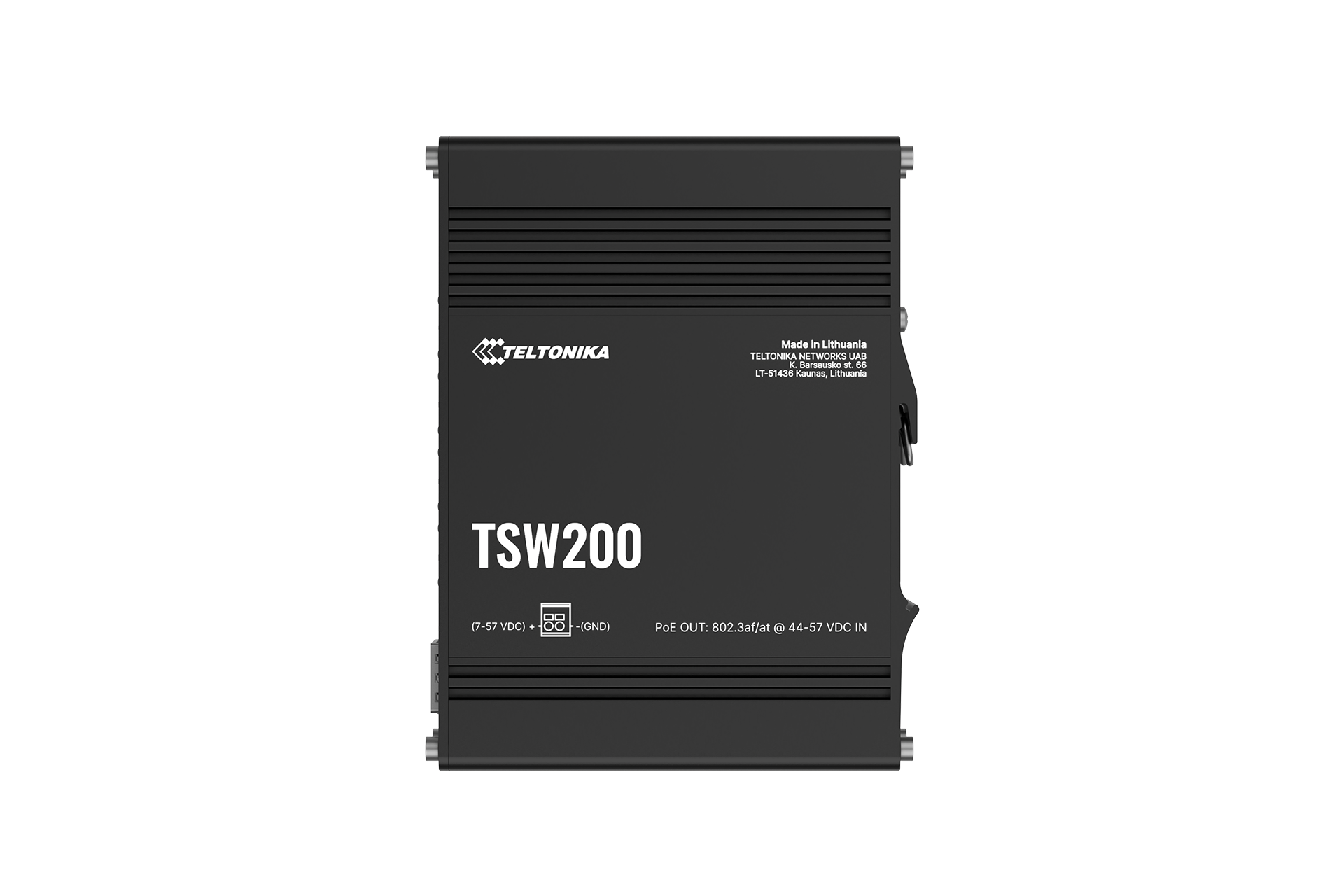Teltonika TSW200 Industrial Unmanaged PoE+ Switch